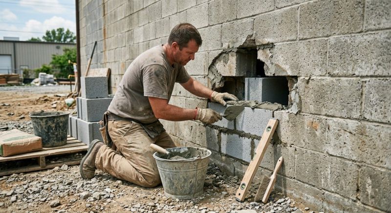 Block Work Repair in Dothan, AL