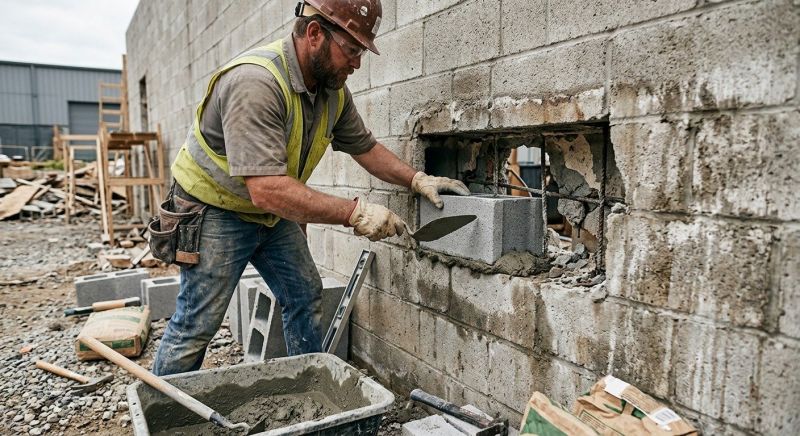 Block Work Repair in Dothan, AL
