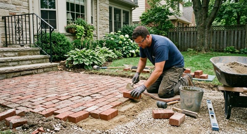 Brick Flatwork Repair in Fort Rucker, AL