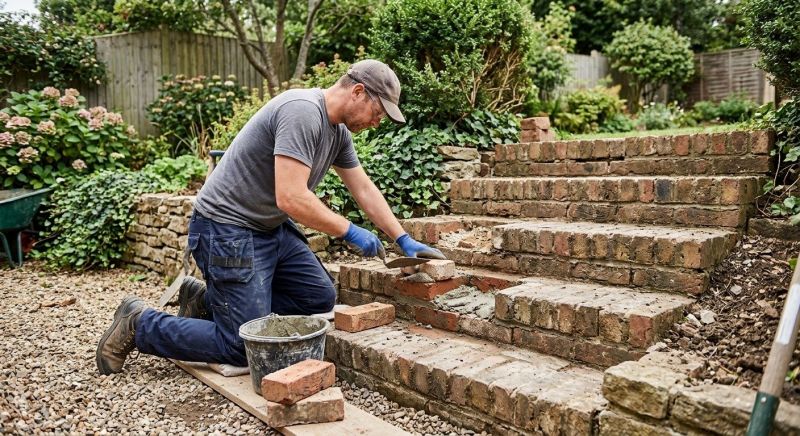 Brick Stairs Repair in Headland, AL
