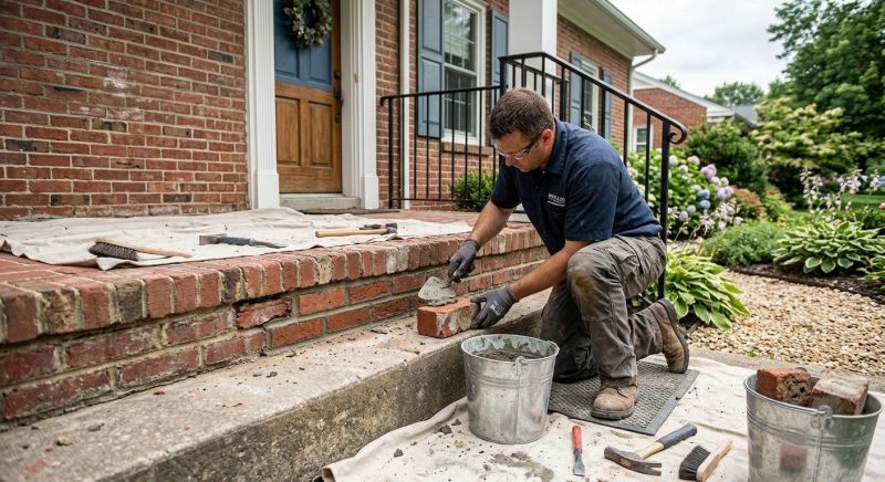 Brick Stairs Repair in Headland, AL