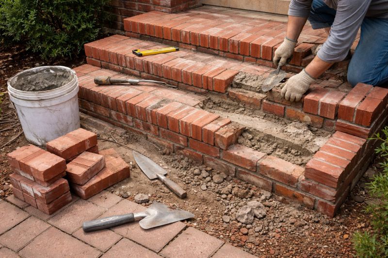 Brick Stairs Repair in Dothan, AL