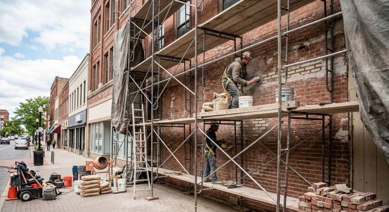 Commercial Masonry Repair in Fort Rucker, AL
