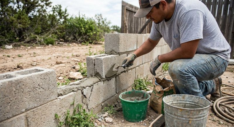 Concrete Block Repair in Headland, AL