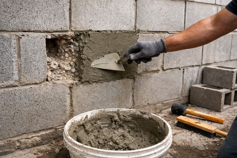 Concrete Block Repair in Dothan, AL