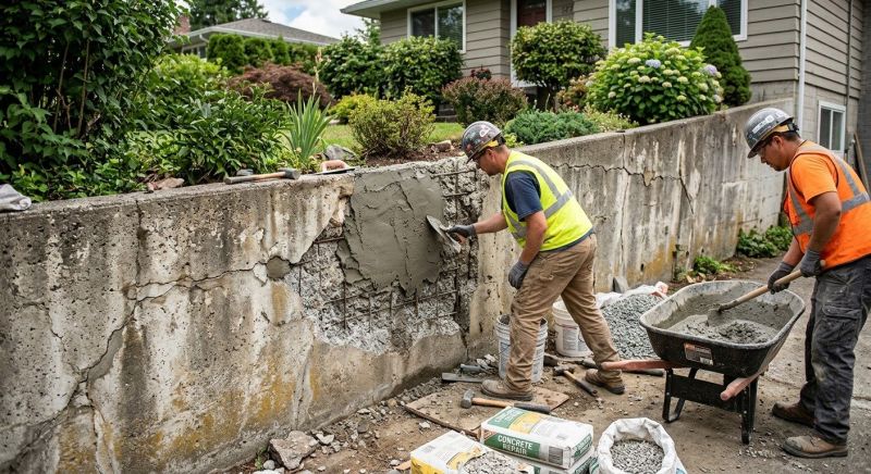 Retaining Wall Repair in Headland, AL