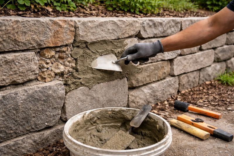 Rock Wall Repair in Dothan, AL