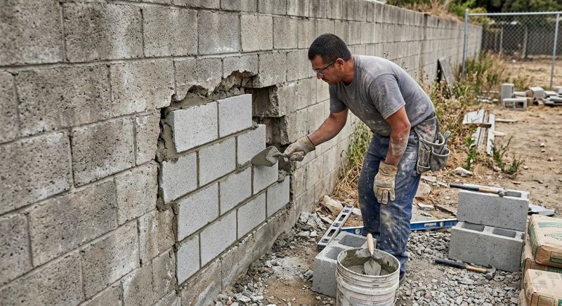 Rock Wall Repair in Dothan, AL