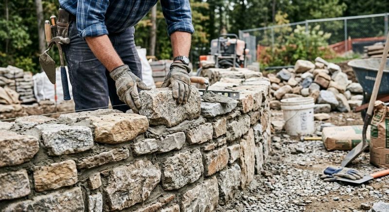 Stone Masonry Installation in Headland, AL