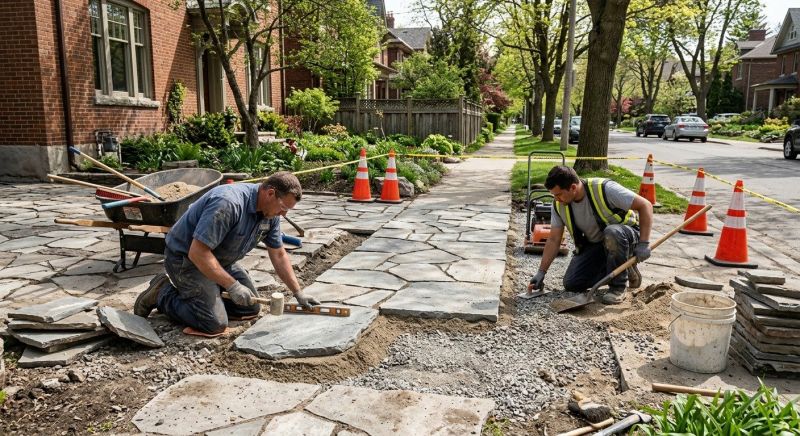 Stone Walkway Repair in Dothan, AL